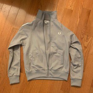 Fred Perry women's track jacket grey